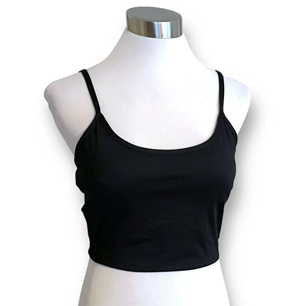 Victorias Secret PINK Chloe x Halle Ultimate Lightly Lined Crop Sports Bra Sz M